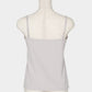 Metal china button camisole Greige【Delivery in March 2027】