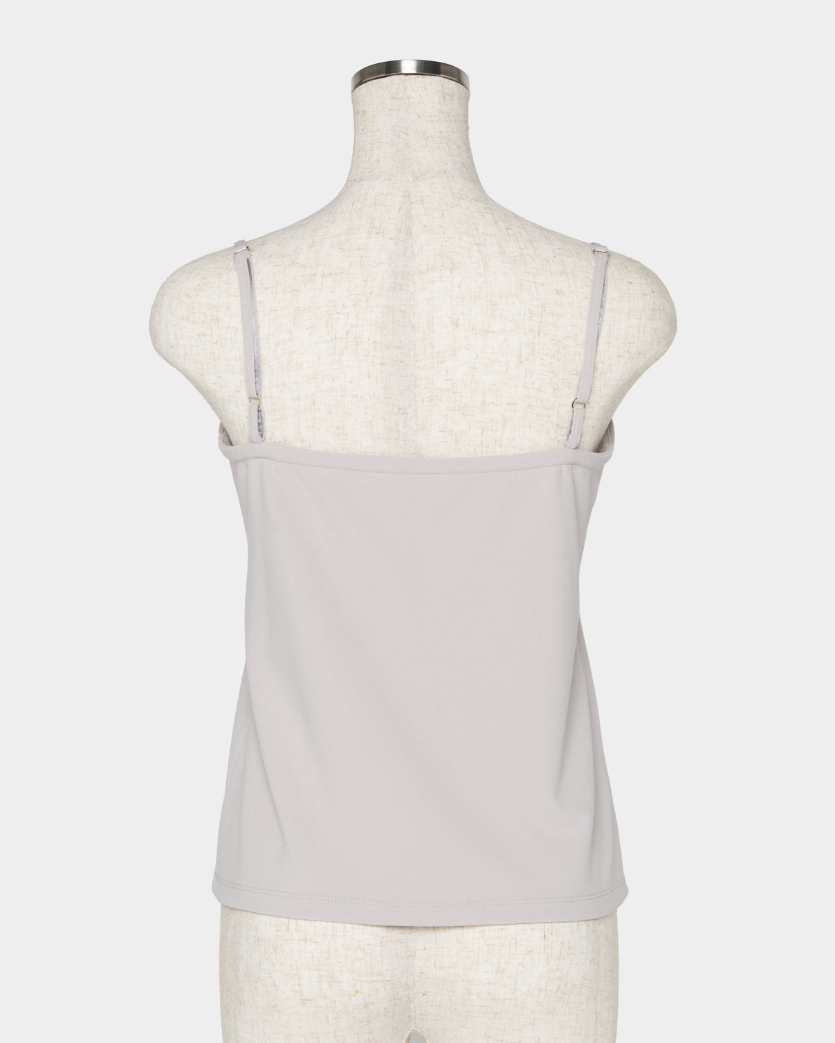 Metal china button camisole Greige【Delivery in March 2027】
