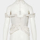 satin drape camisole tops Off white【Delivery in February 2027】