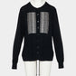 Napoleon bijou knit cardigan Black【Delivery in February 2027】