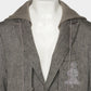Double layer emblem jacket Gray【Delivery in January 2027】