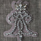 Double layer emblem jacket Gray【Delivery in January 2027】