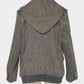 Double layer emblem jacket Gray【Delivery in January 2027】