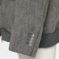 Double layer emblem jacket Gray【Delivery in January 2027】