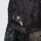 bijou logo lace veil Cap Black【Delivery in March 2027】