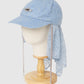 bijou logo lace veil Cap Blue【Delivery in March 2027】