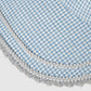 bijou logo check Cap Blue【Delivery in March 2027】