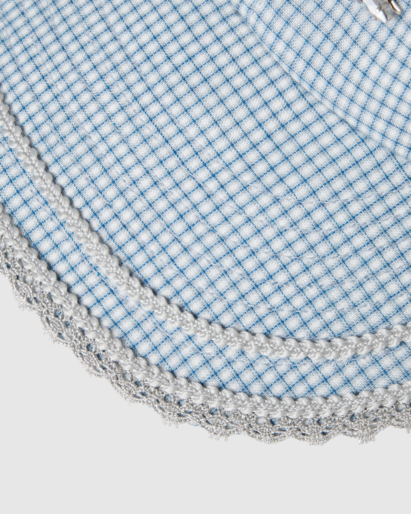bijou logo check Cap Blue【Delivery in March 2027】
