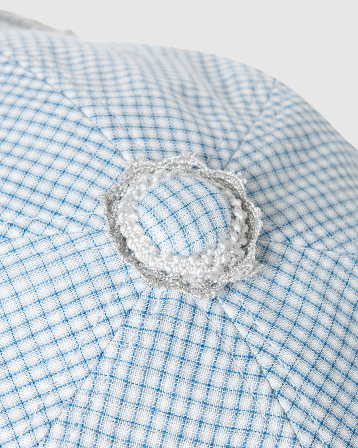 bijou logo check Cap Blue【Delivery in March 2027】