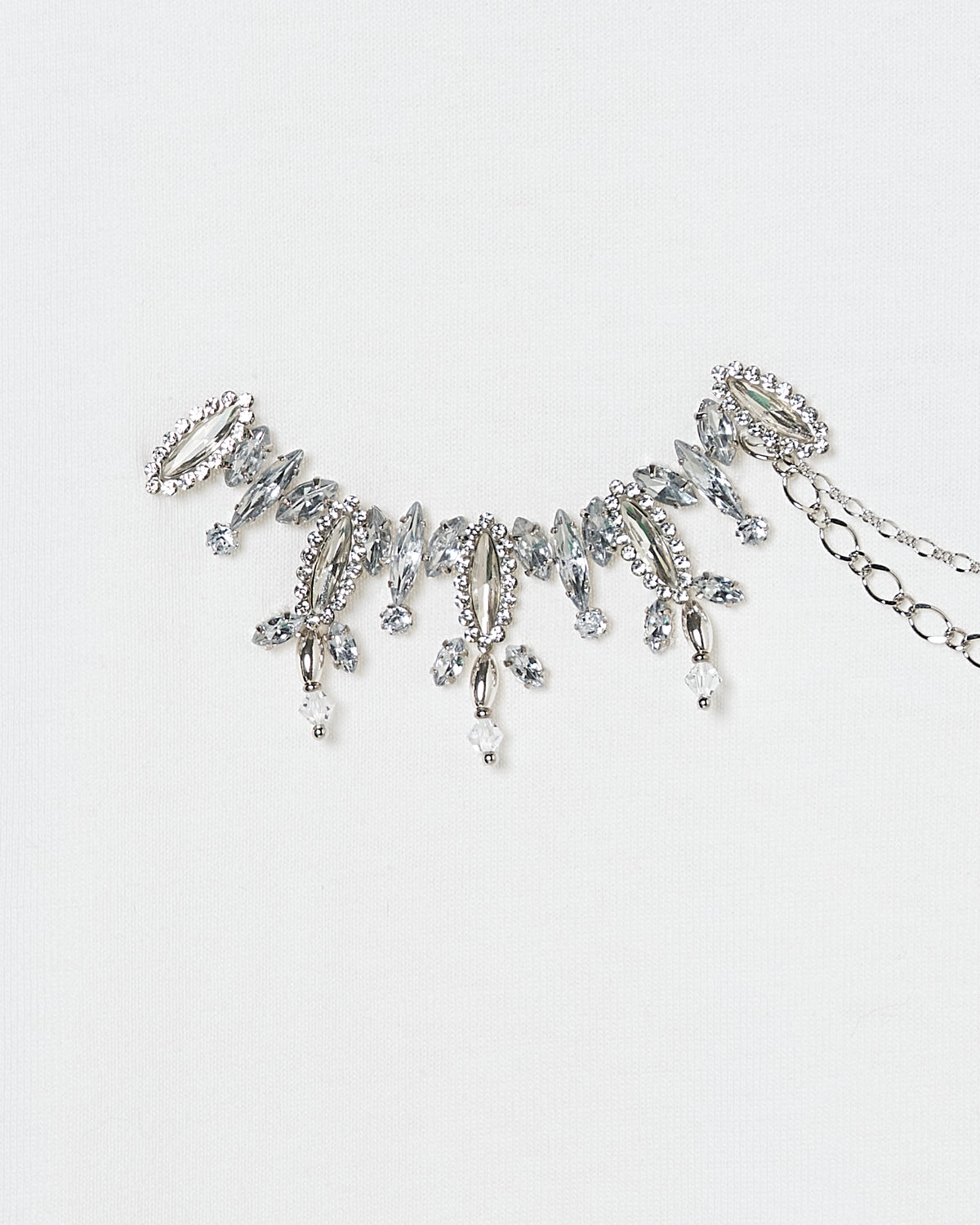 bijou bra tops White【Delivery in March 2027】