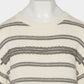 Lace border knit pulover Off white【Delivery in January 2027】