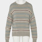 Lace border knit pulover Gray【Delivery in January 2027】