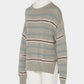 Lace border knit pulover Gray【Delivery in January 2027】