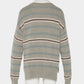Lace border knit pulover Gray【Delivery in January 2027】