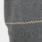 Lace collar knit pulover Gray【Delivery in January 2027】