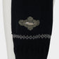 Lace collar knit pulover Black【Delivery in January 2027】