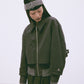 【sakaitakeru collaboration】black mirage layered jacket【Delivery in July 2024】