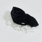 【STUDIOUS Special item】velour lace chou chou Black × White【stock】