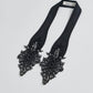 【STUDIOUS Special item】crystal bijou neckchief Black【Delivery in April 2025】