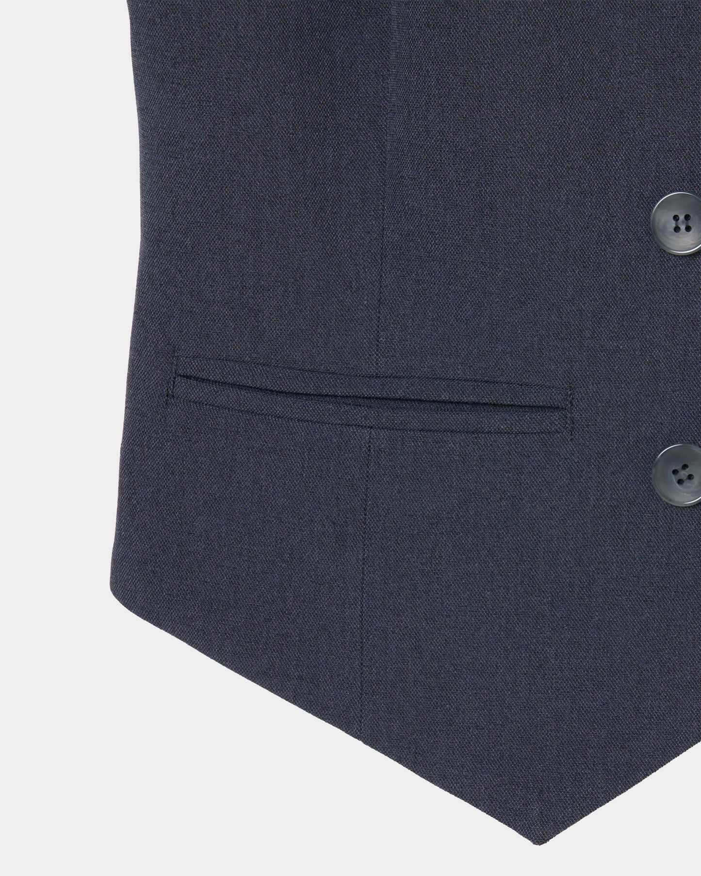 Exposed shoulder pad vest Gray【Delivery in January 2027】