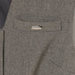 Exposed shoulder pad vest Greige【Delivery in January 2027】