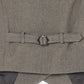 Exposed shoulder pad vest Greige【Delivery in January 2027】