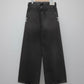 Botanical bijou denim pants Black【Delivery in March 2027】