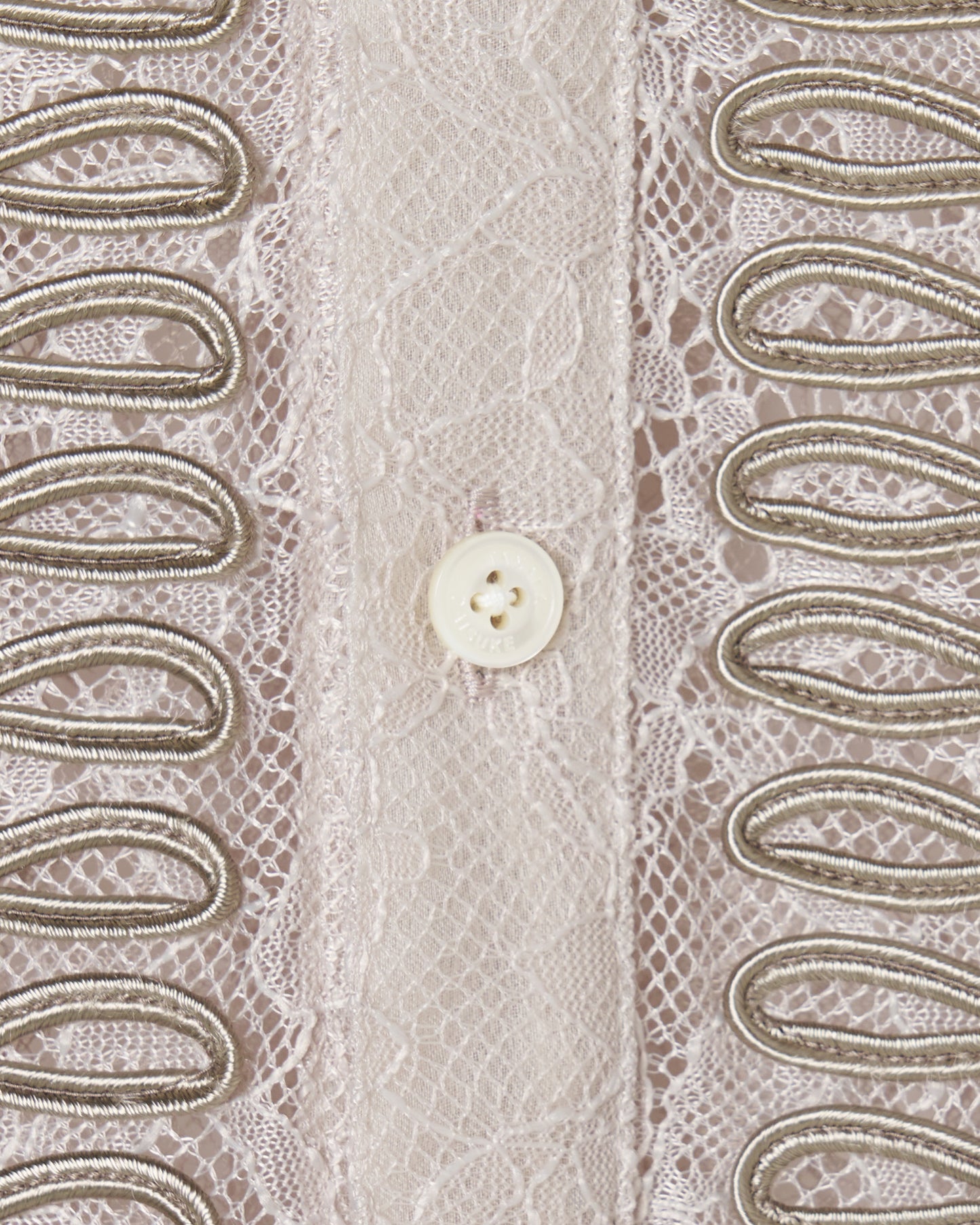 Napoleon lace shirt Beige【Delivery in February 2027】