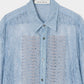 Napoleon lace shirt Pale blue【Delivery in February 2027】