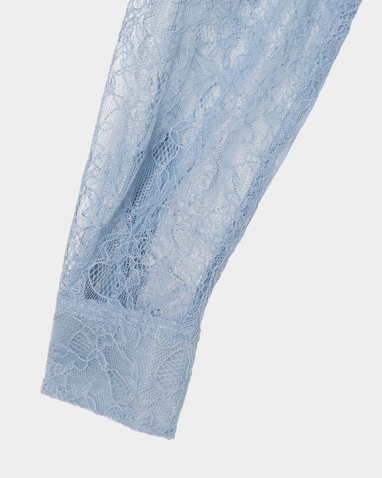 Napoleon lace shirt Pale blue【Delivery in February 2027】