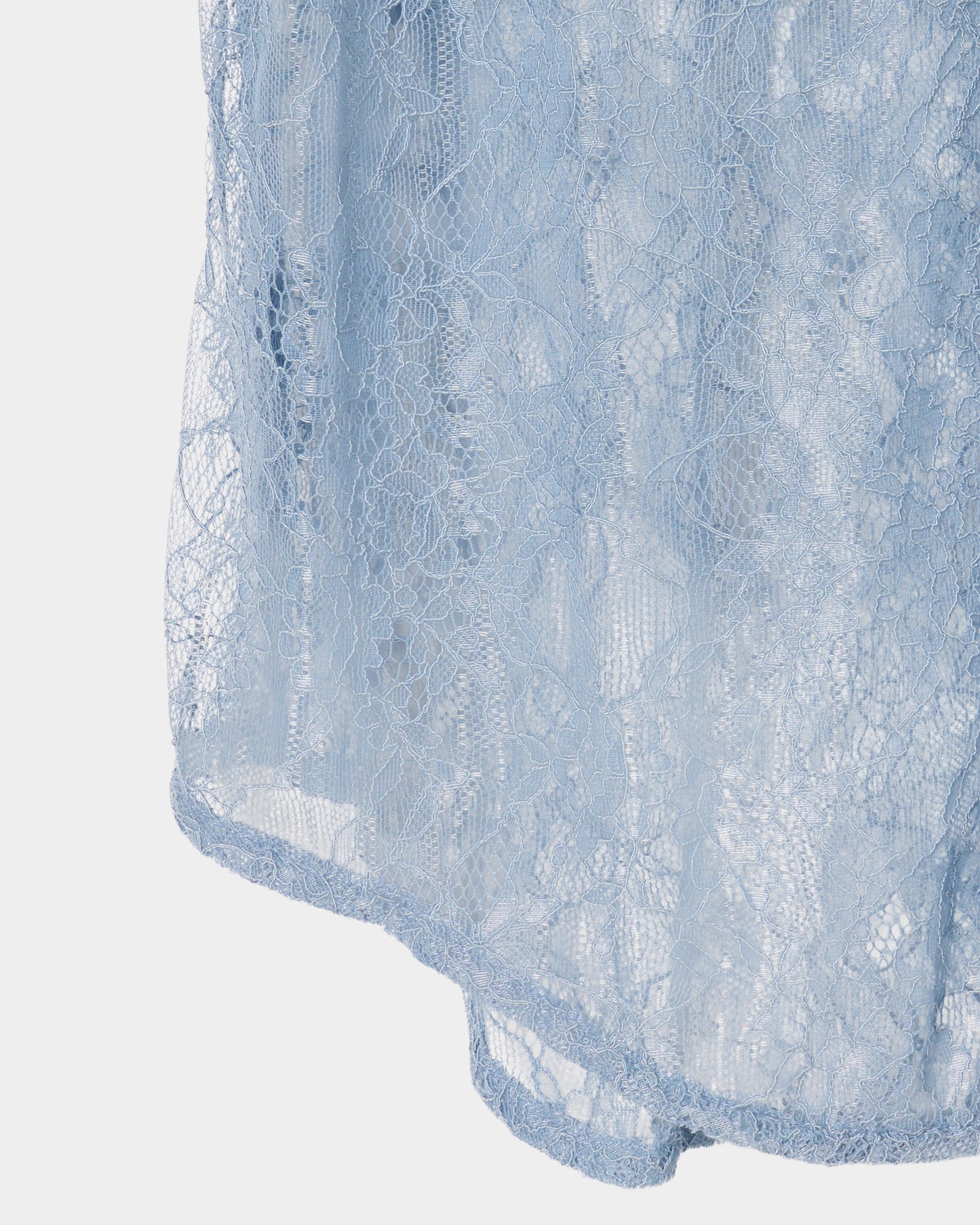 Napoleon lace shirt Pale blue【Delivery in February 2027】
