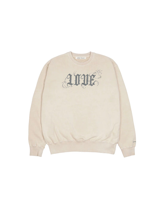 【New item】 LOVE sparkle pullover Ivory【Delivery in March 2026】