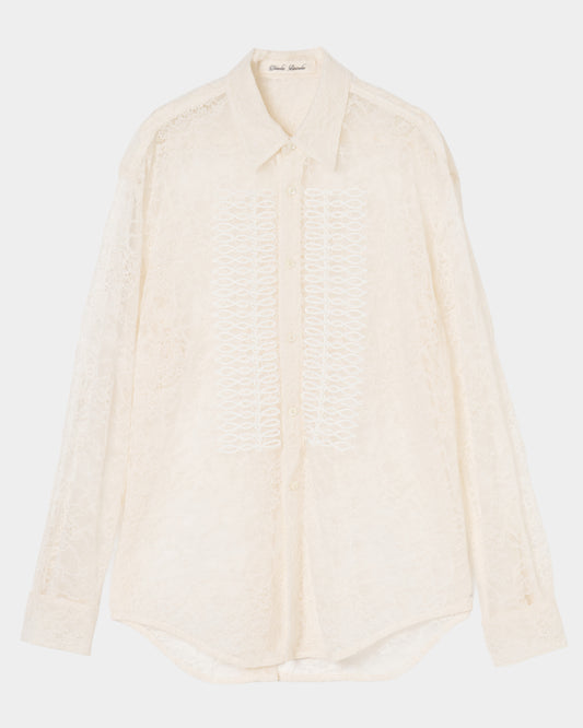 Napoleon lace shirt Off white【Delivery in February 2027】