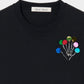 Spangle baloonT-shirt Black【Delivery in March 2027】