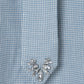 bijou check bow tie shirt Blue【Delivery in February 2027】