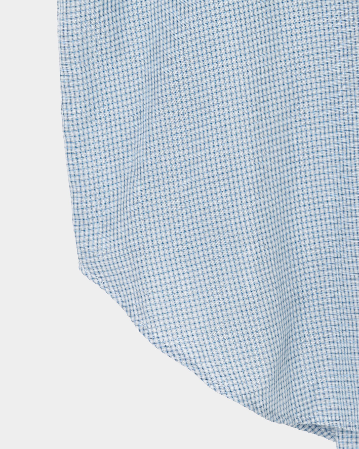 bijou check bow tie shirt Blue【Delivery in February 2027】