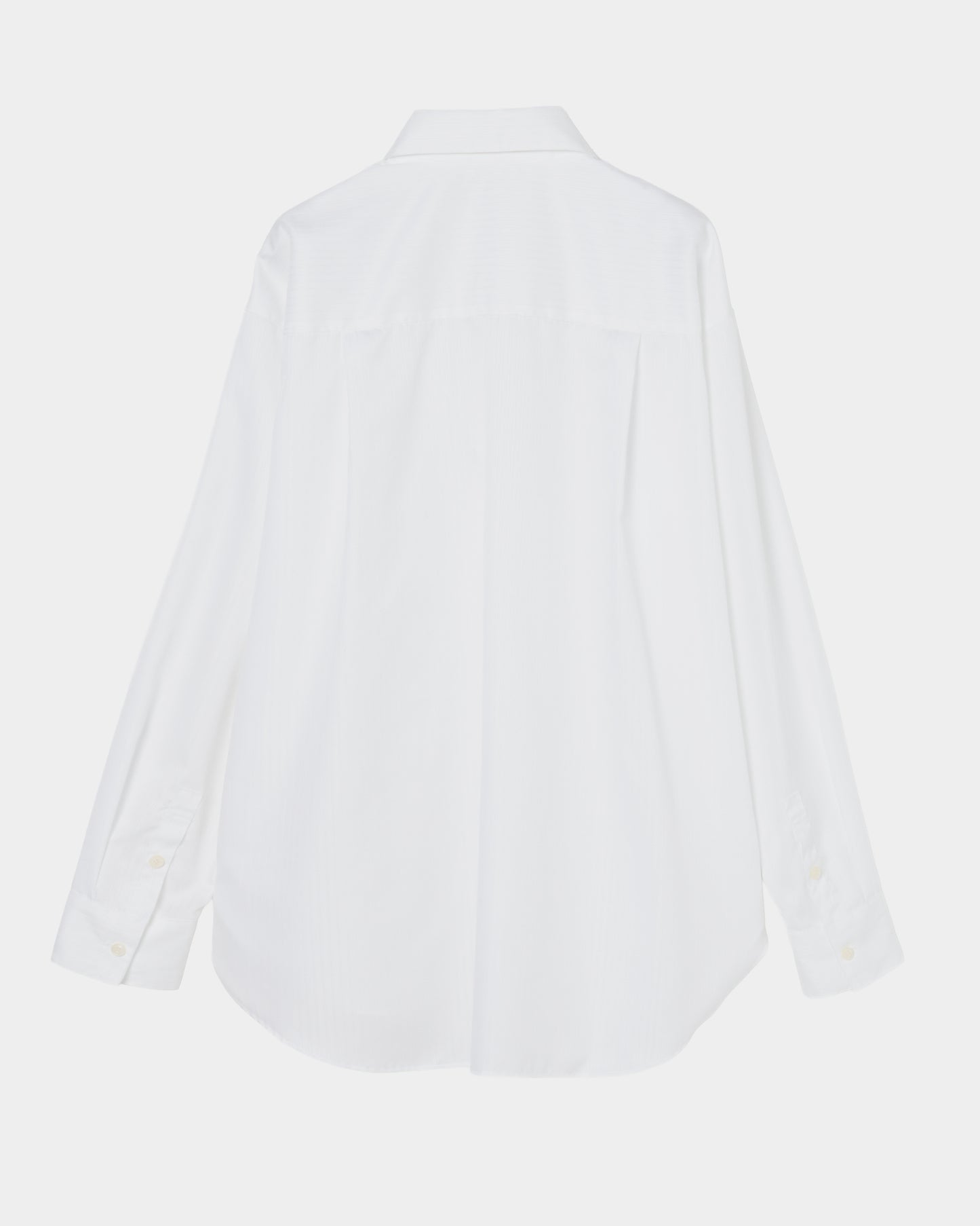 Lace bijou bow tie shirt White【Delivery in February 2027】