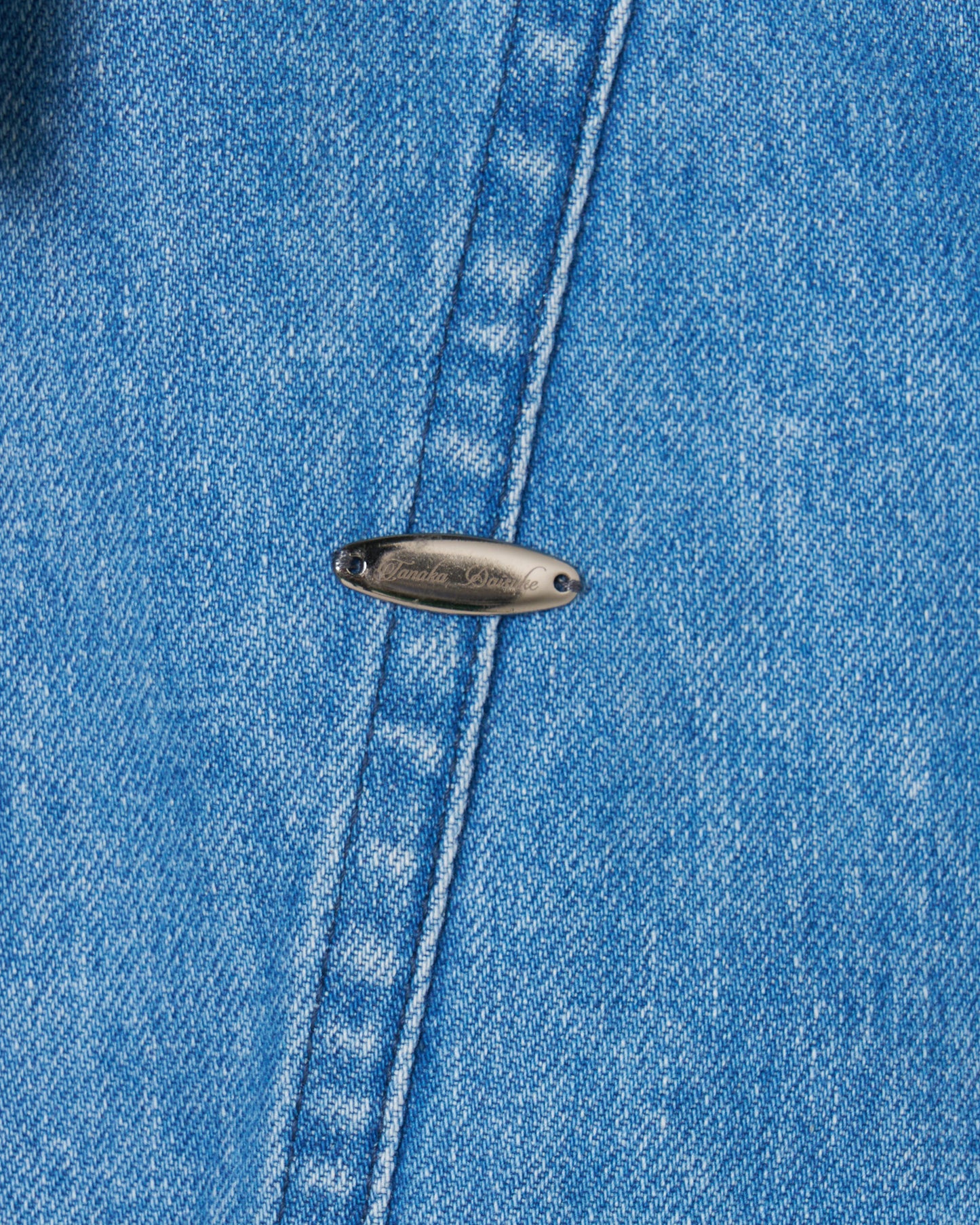 Letter pocket denim jacket Blue【Delivery in February 2027】