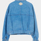 Letter pocket denim jacket Blue【Delivery in February 2027】