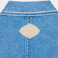 Letter pocket denim jacket Blue【Delivery in February 2027】