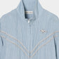 bijou logo check drawstring blouson Blue【Delivery in January 2027】