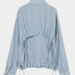 bijou logo check drawstring blouson Blue【Delivery in January 2027】