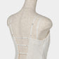 Rosette tile bustier tops White【Delivery in February 2027】