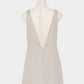 Botanical bijou suede mini dress【Delivery in March 2027】