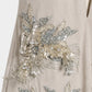 Botanical bijou suede mini dress【Delivery in March 2027】