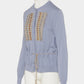 Napoleon bijou knit cardigan Sax【Delivery in February 2027】