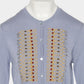 Napoleon bijou knit cardigan Sax【Delivery in February 2027】