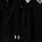 Lace argyle bijou knit  cardigan Black【Delivery in February 2027】