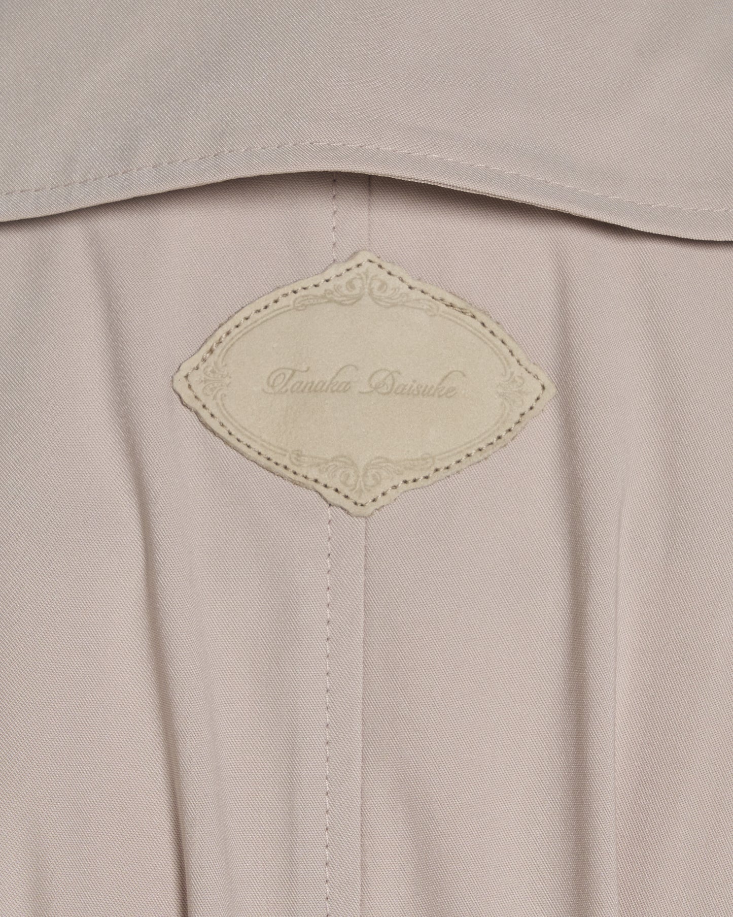 Beads epolette peplum trench jacket Beige【Delivery in January 2027】