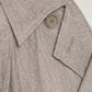 punching lace peplum trench jacket Khaki【Delivery in January 2027】